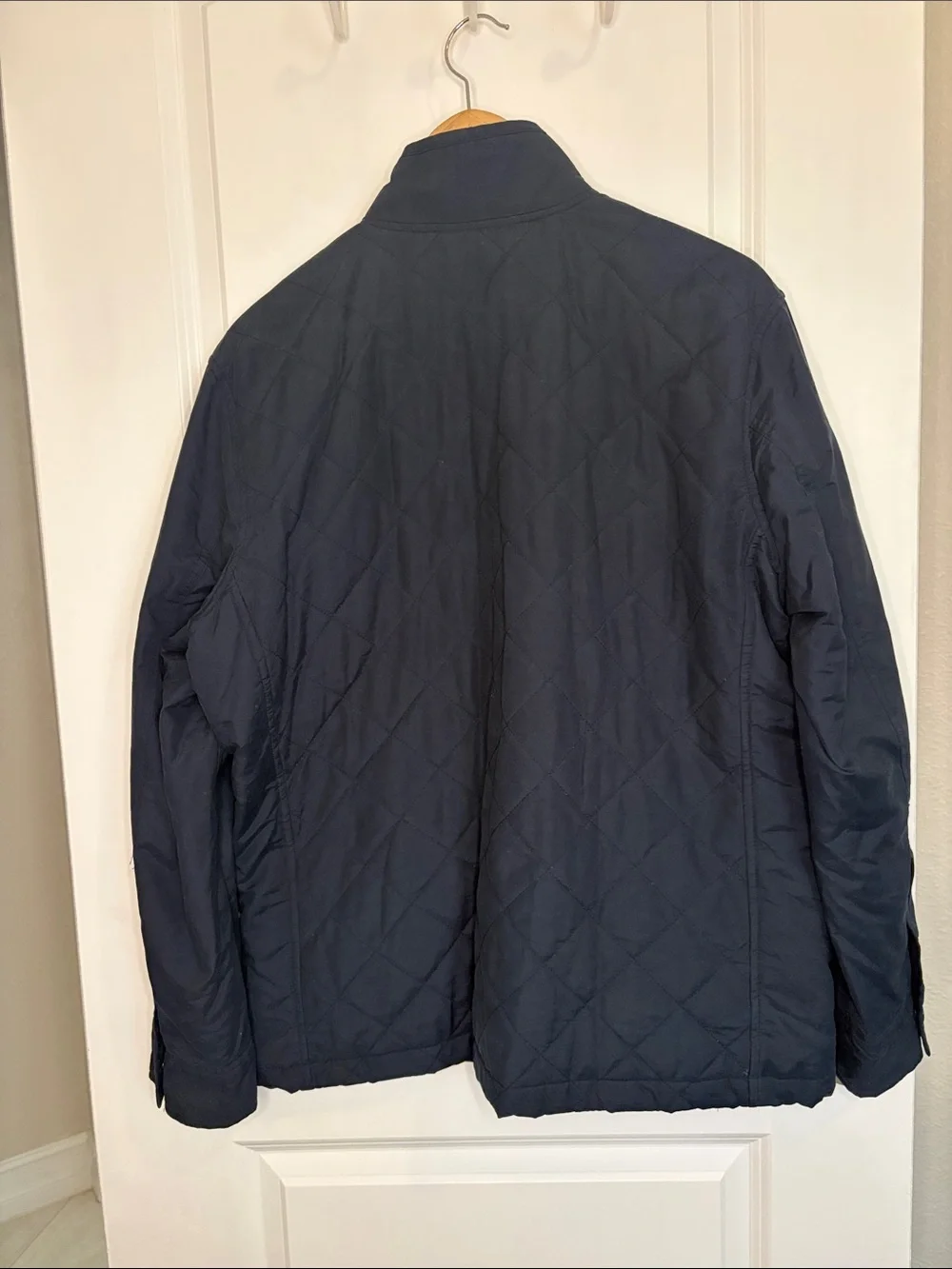 UNTUCKit Marty Quilted City Jacket Navy Blue Men’s Size Large